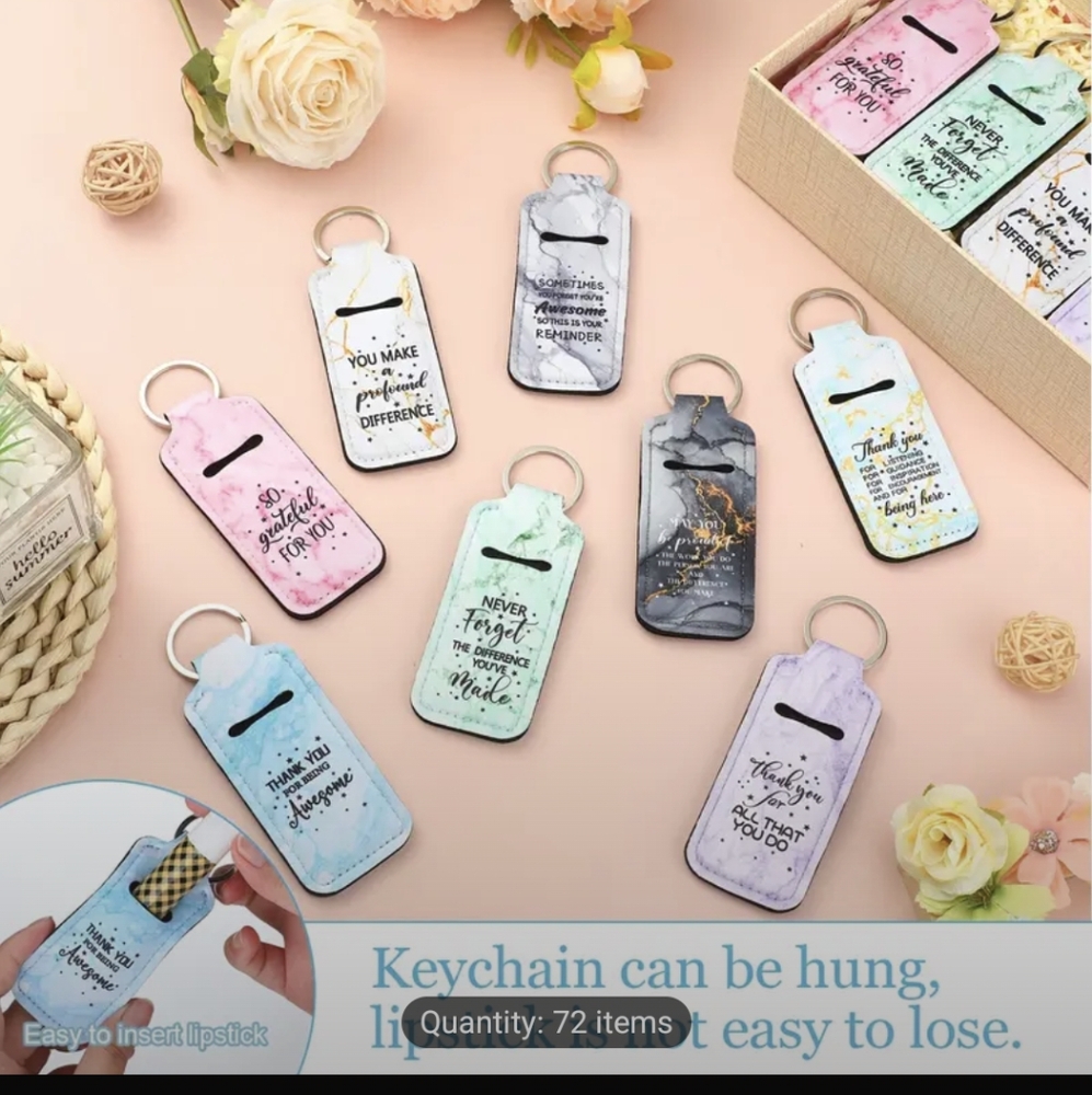 Keychain Chapstick Holder - Chose 1 - Picture 4 of 9